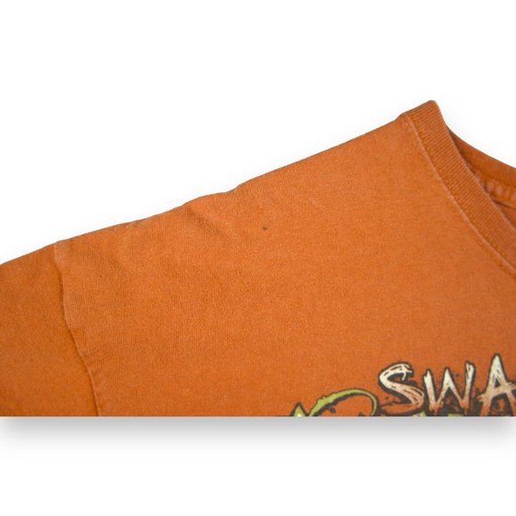 2012 Swamp People T-Shirt Mens Size 2XL NO GUTS NO GATOR..LIVE HARD HUNT HARDER - Picture 5 of 9